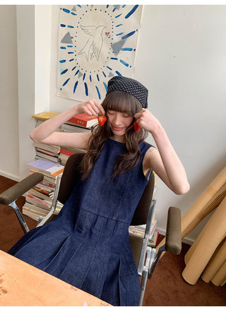 basic denim dress