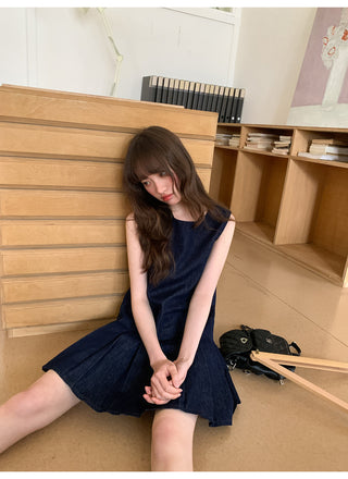 basic denim dress