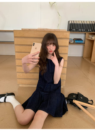 basic denim dress