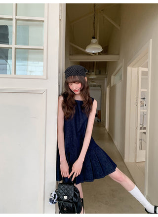 basic denim dress
