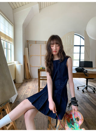 basic denim dress