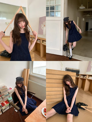 basic denim dress