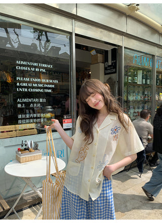 Cuban collar shirt