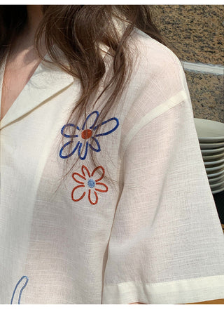 Cuban collar shirt