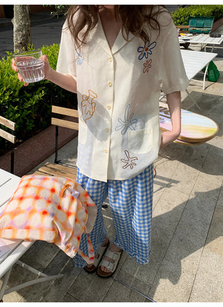 Cuban collar shirt