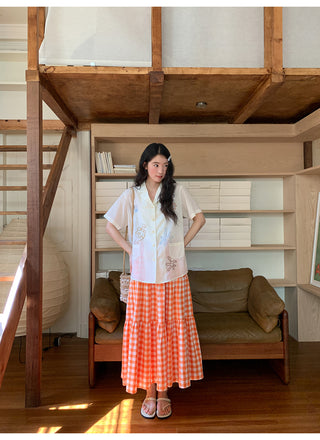 Cuban collar shirt