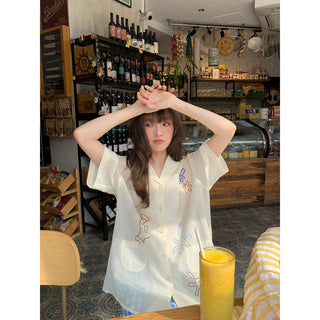 Cuban collar shirt