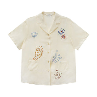 Cuban collar shirt