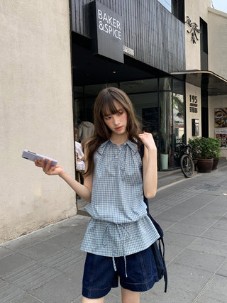 dark denim shorts 01