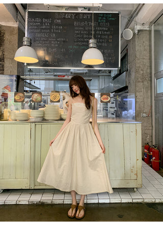 stitching plaid dress