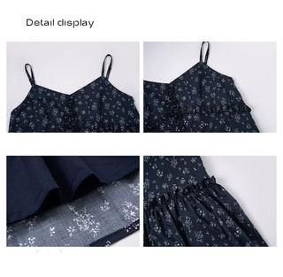 floral strap dress