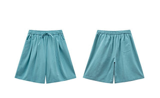 elastic waist shorts