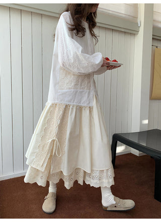 lace stitch skirt