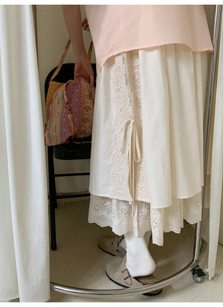 lace stitch skirt