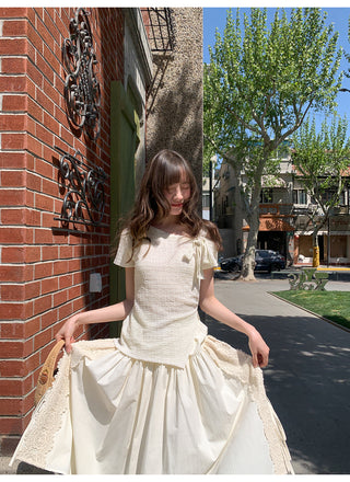 lace stitch skirt