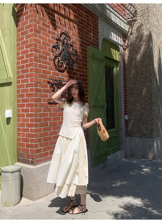 lace stitch skirt
