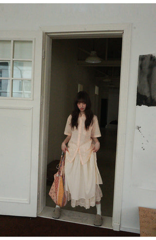 lace stitch skirt