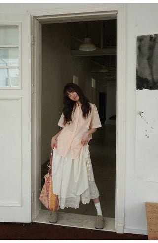 lace stitch skirt