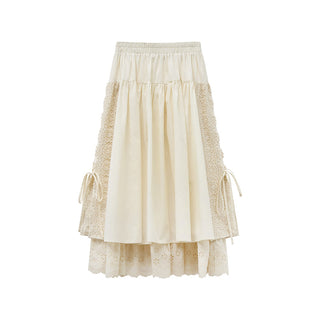 lace stitch skirt