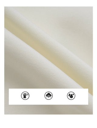 drawstring white skirt