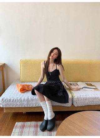 fluffy A-line skirt