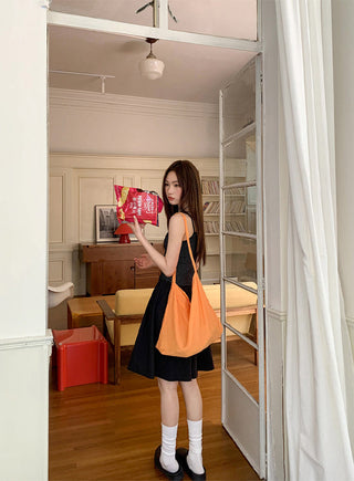fluffy A-line skirt