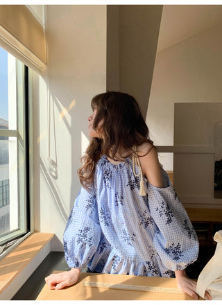 off-shoulder ruffle