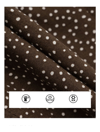 polka dot vest