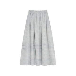 plaid skirt set