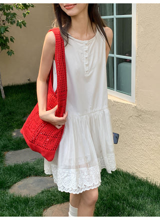 round lace dress