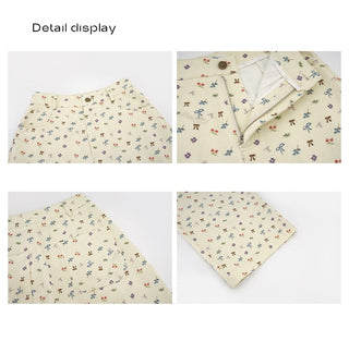graffiti casual pants