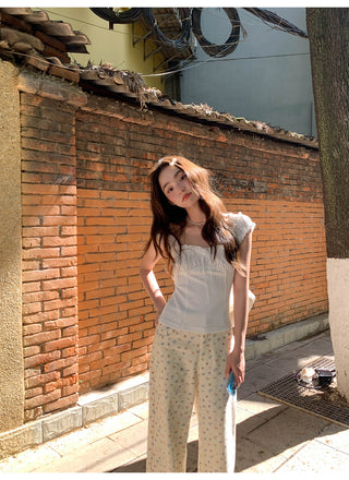 graffiti casual pants