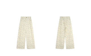 graffiti casual pants