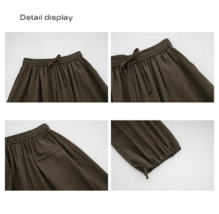 loose drooping pants