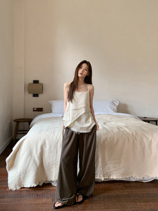 loose drooping pants