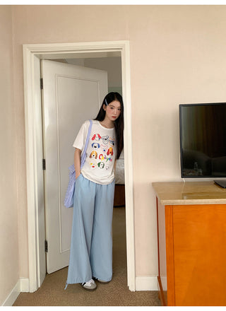 loose drooping pants