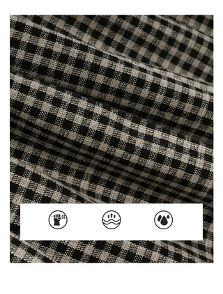 plaid vest suit