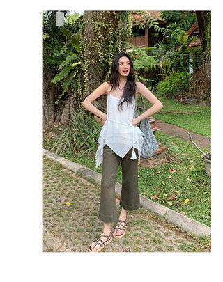 lace sling top
