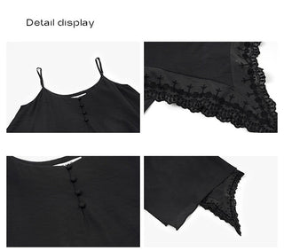 lace sling top