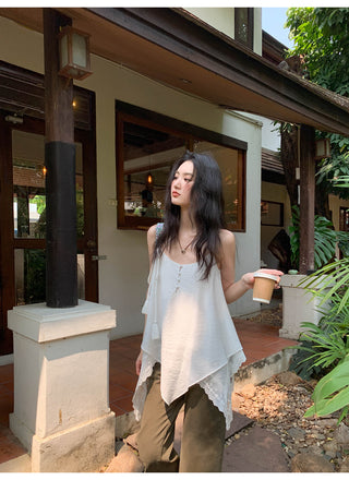 lace sling top
