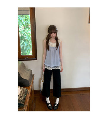 double lace Top
