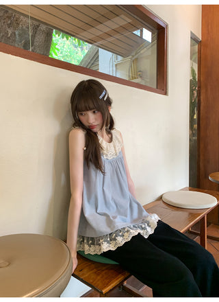 double lace Top