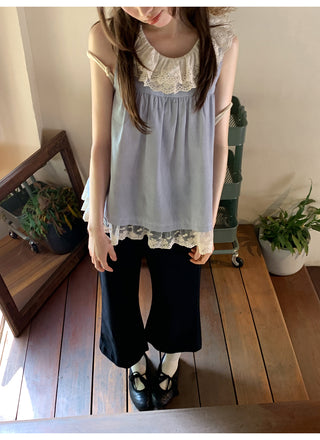 double lace Top