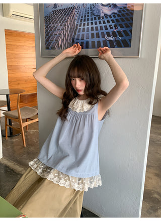 double lace Top