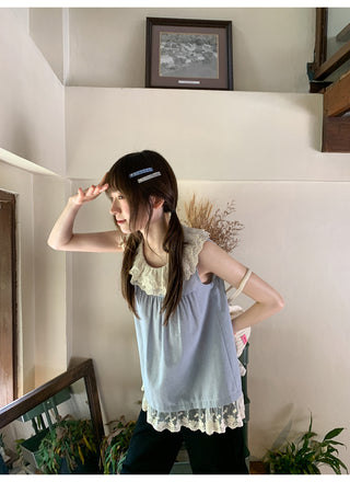 double lace Top