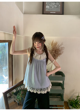 double lace Top