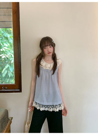 double lace Top