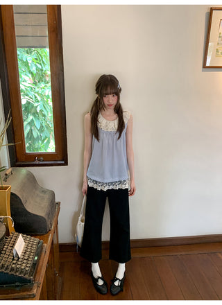 double lace Top