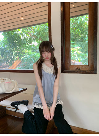 double lace Top