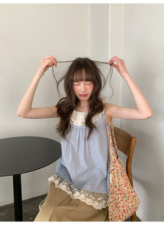 double lace Top